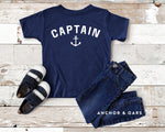 Load image into Gallery viewer, Captain Nautical Shirt - Anchor and Oars
