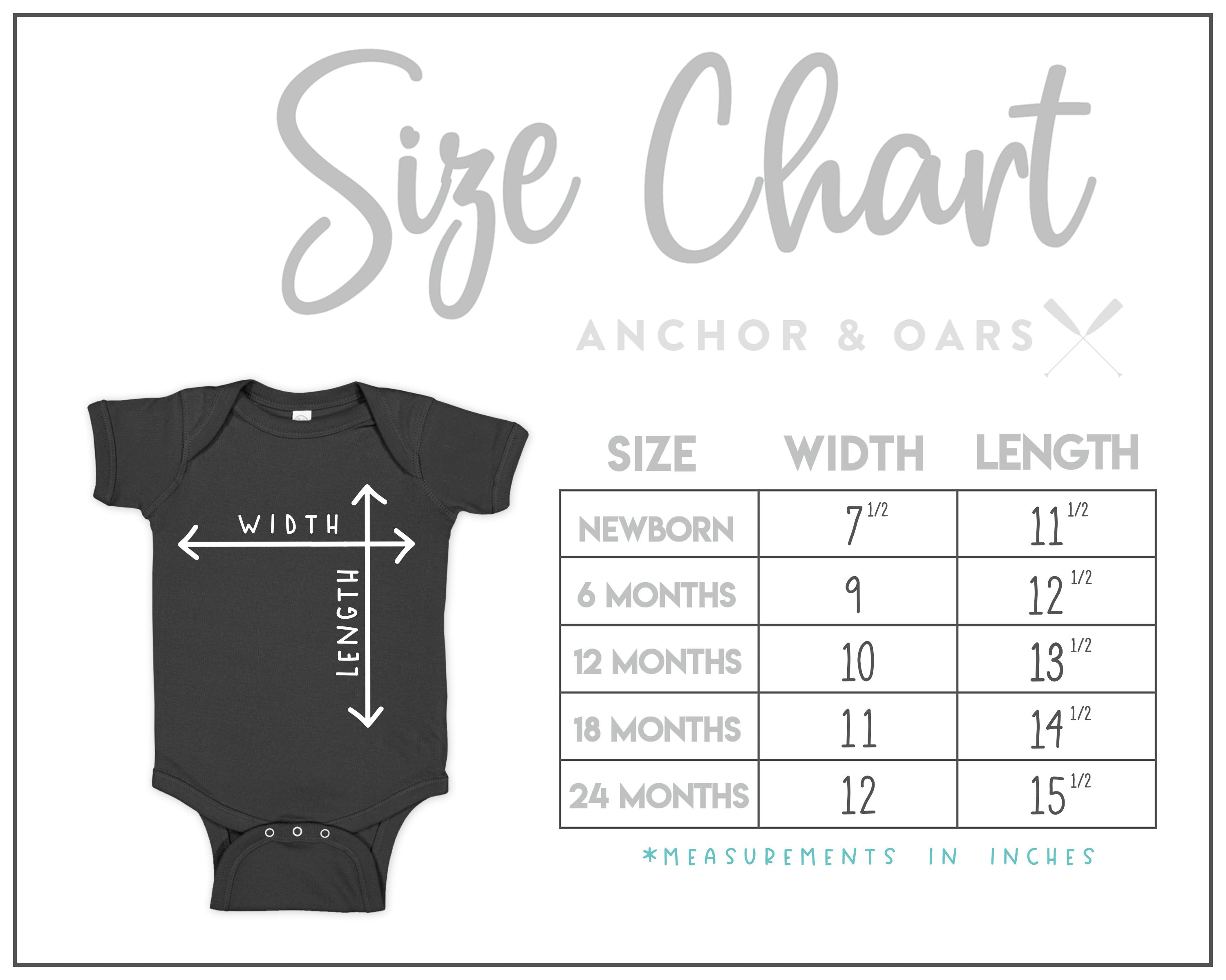 Not Made For Winter Baby Onesie - Anchor and Oars