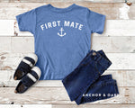 Load image into Gallery viewer, First Mate Kids Tee - Anchor and Oars
