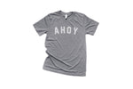 Load image into Gallery viewer, Ahoy Nautical T-shirt - Anchor and Oars
